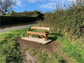  - Bench in memory of David Bysouth